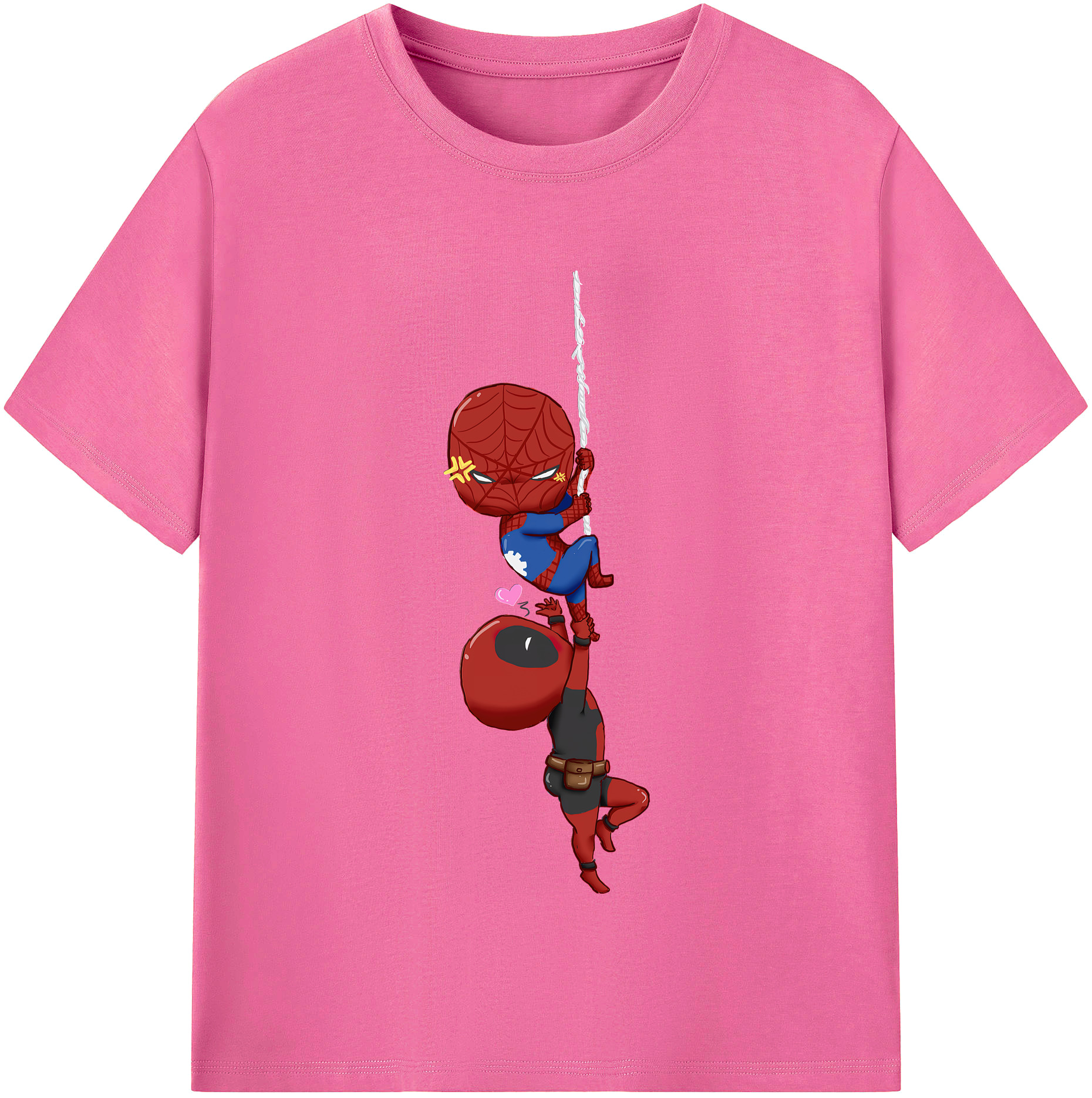（画像用） Deadpool デッドプール レディースカジュアルプリントTシャツ（綿100％）